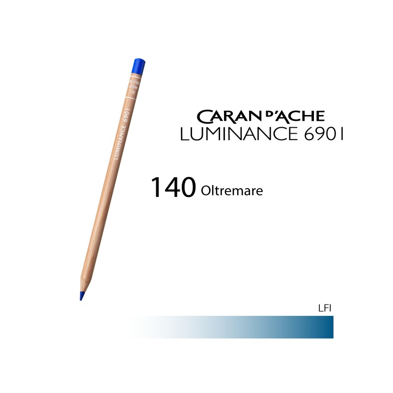 140 - Caran d'Ache matita colorata Luminance 6901 Oltremare