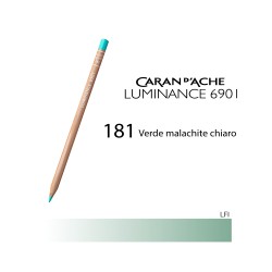 181 - Caran d'Ache matita colorata Luminance 6901 Verde malachite chiaro