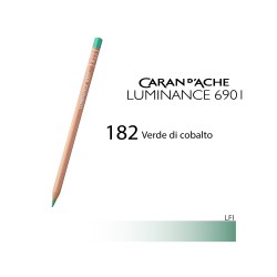 182 - Caran d'Ache matita colorata Luminance 6901 Verde cobalto