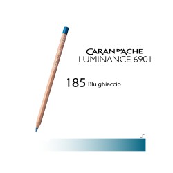 185 - Caran d'Ache matita colorata Luminance 6901 Blu di ghiaccio