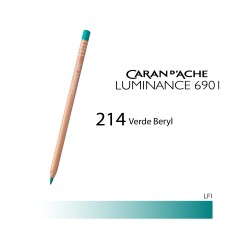 214 - Caran d'Ache matita colorata Luminance 6901 Verde Beryl