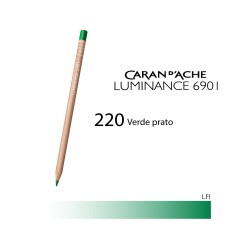 220 - Caran d'Ache matita colorata Luminance 6901 Verde prato