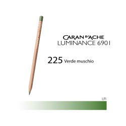 225 - Caran d'Ache matita colorata Luminance 6901 Verde muschio