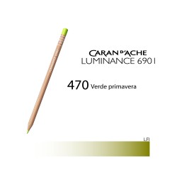 470 - Caran d'Ache matita colorata Luminance 6901 Verde primavera