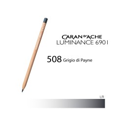 508 - Caran d'Ache matita colorata Luminance 6901 Grigio Payne