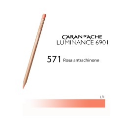 571 - Caran d'Ache matita colorata Luminance 6901 Rosa antrachinone