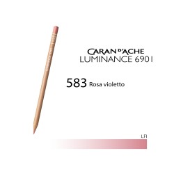 583 - Caran d'Ache matita colorata Luminance 6901 Rosa violetto