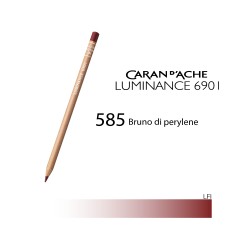 585 - Caran d'Ache matita colorata Luminance 6901 Bruno perylene