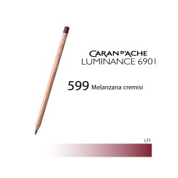 599 - Caran d'Ache matita colorata Luminance 6901 Melanzana cremisi