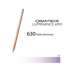 630 - Caran d'Ache matita colorata Luminance 6901 Viola oltremare