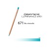 671 - Caran d'Ache matita colorata Luminance 6901 Blu crisocolla