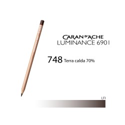 748 - Caran d'Ache matita colorata Luminance 6901 Terra calda 70%