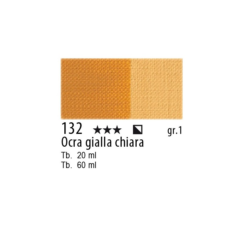 132 - Maimeri Olio Artisti Ocra gialla chiara