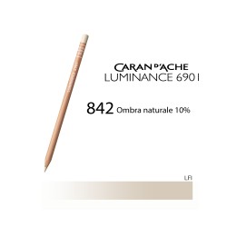 842 - Caran d'Ache matita colorata Luminance 6901 Ombra naturale 10%
