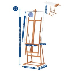 Cavalletto Studio convertibile  Mabef M08