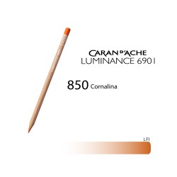850 - Caran d'Ache matita colorata Luminance 6901 Cornalina