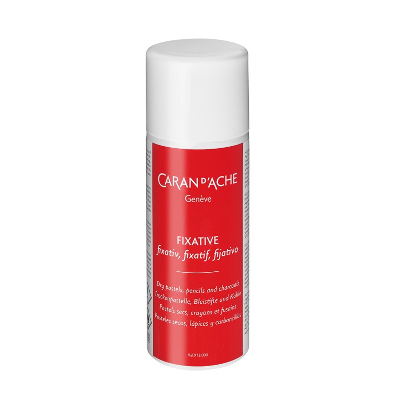 Fissativo Spray Caran d'Ache per tecniche a secco