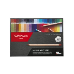 Caran d'Ache Luminance 40 matite colorate scatola in cartone