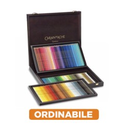 Caran d'Ache Supracolor Aquarelle 120 matite colorate acquerellabili scatola in legno