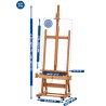 Cavalletto Studio professionale con manovella  Mabef M04