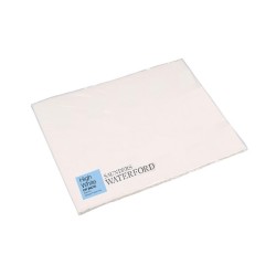 St Cuthberts Mill Saunders Waterford Extra Bianco, confezione da 10 fogli, cm 56x76, Grana Fine, 300gr/Mq