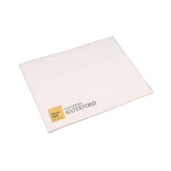 St Cuthberts Mill Saunders Waterford Bianco naturale, confezione da 10 fogli, cm 56x76, Grana Ruvida, 300gr/Mq