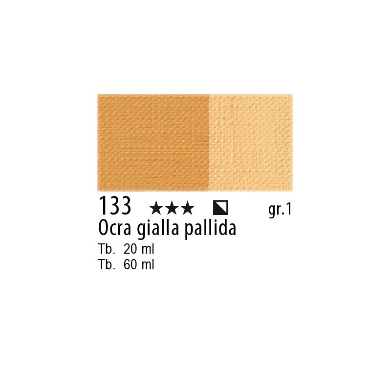 133 - Maimeri Olio Artisti Ocra gialla pallida