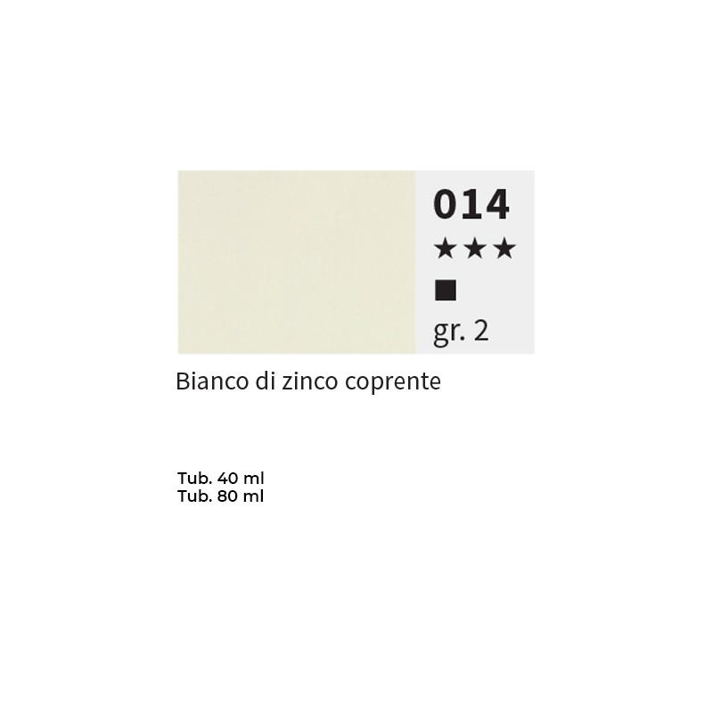 014 - Maimeri Olio Puro Bianco Di Zinco Coprente