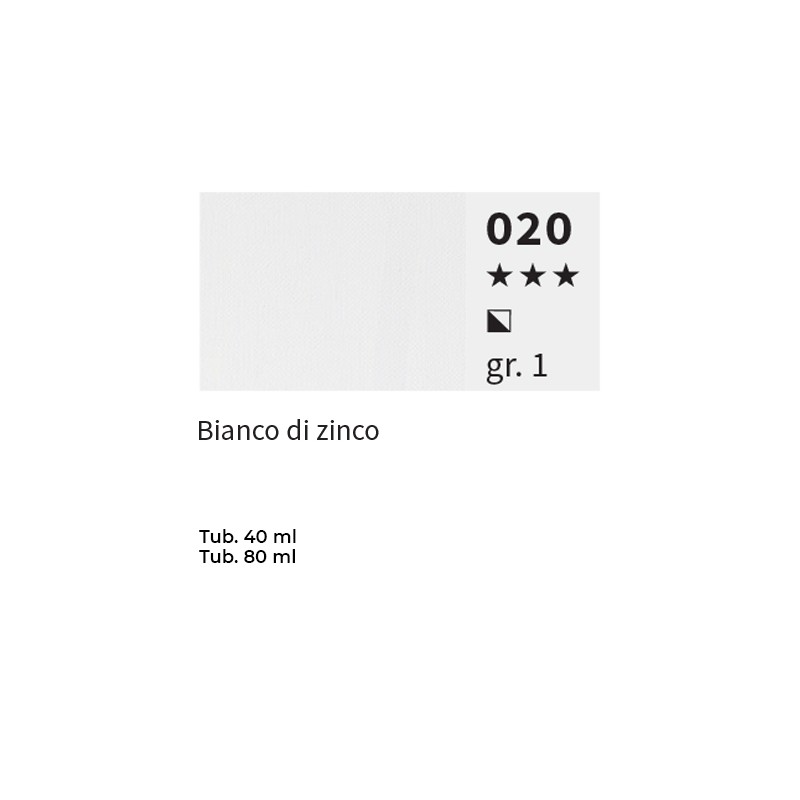 020 - Maimeri Olio Puro Bianco Di Zinco