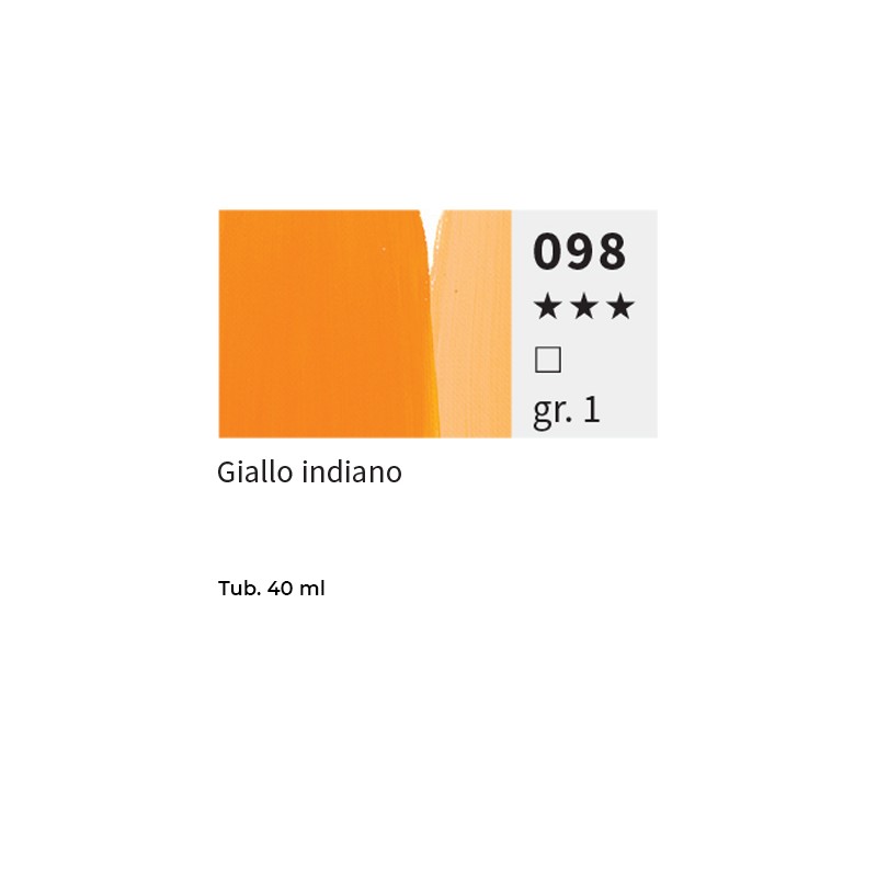 098 - Maimeri Olio Puro Giallo Indiano