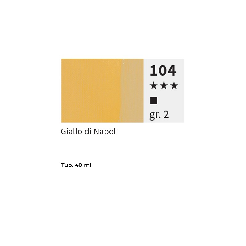 104 - Maimeri Olio Puro Giallo Di Napoli