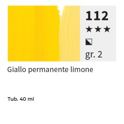 112 - Maimeri Olio Puro Giallo Permanente Limone
