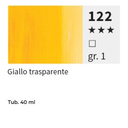 122 - Maimeri Olio Puro Giallo Trasparente