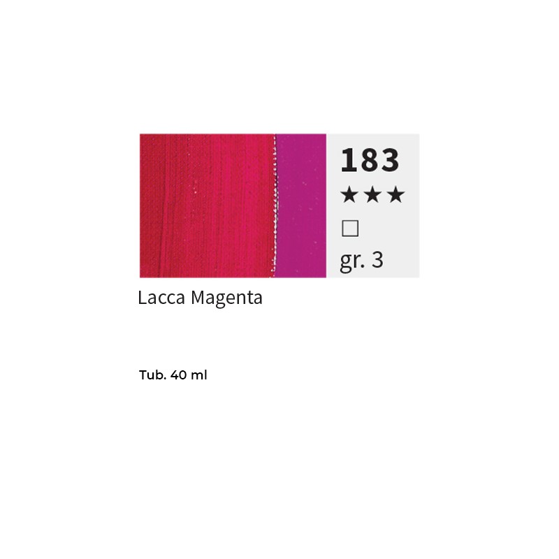 183 - Maimeri Olio Puro Lacca Magenta
