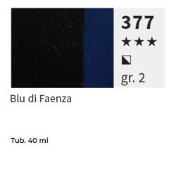 377 - Maimeri Olio Puro Blu Di Faenza