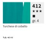 412 - Maimeri Olio Puro Turchese Di Cobalto