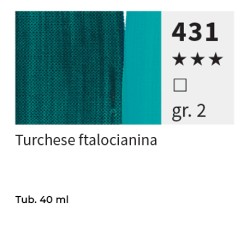 431 - Maimeri Olio Puro Turchese Ftalocianina