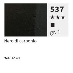 537 - Maimeri Olio Puro Nero Di Carbonio
