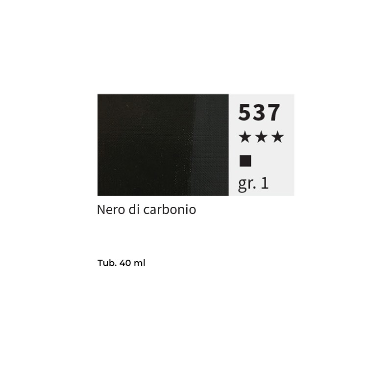 537 - Maimeri Olio Puro Nero Di Carbonio