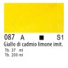 087 - Winsor & Newton Olio Winton Giallo di cadmio limone imitazione