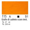115 - Winsor & Newton Olio Winton Giallo di cadmio scuro imitazione