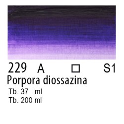 229 - Winsor & Newton Olio Winton Porpora Diossazina