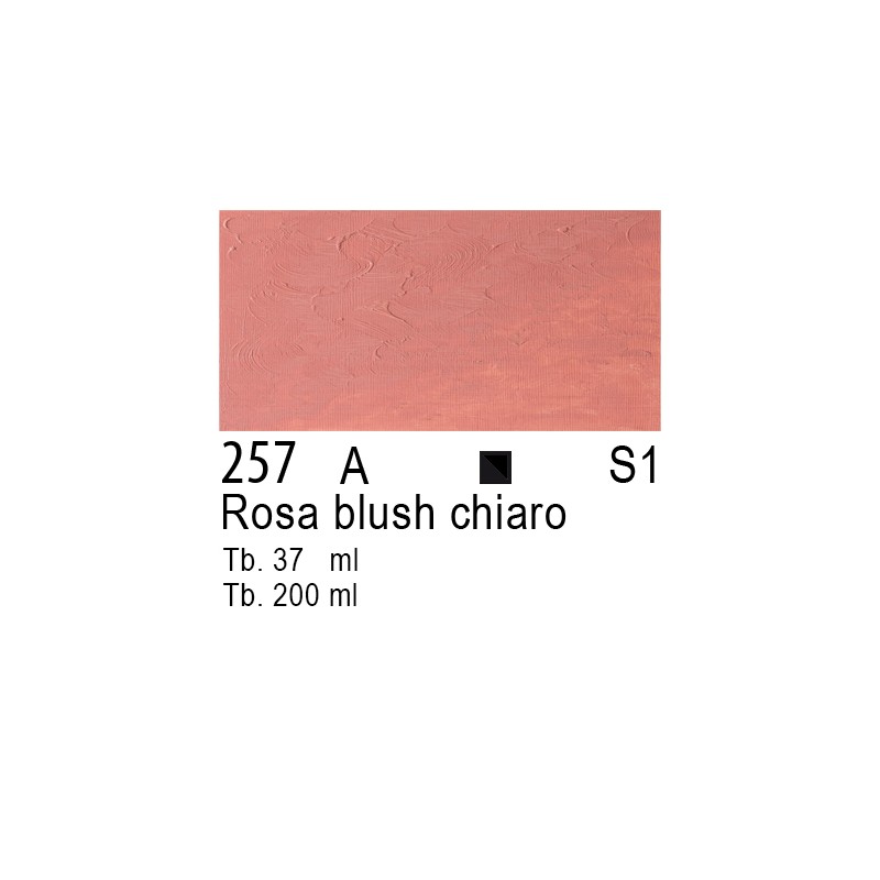 257 - Winsor & Newton Olio Winton Rosa blush chiaro