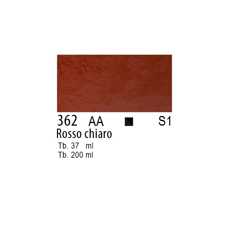 362 - Winsor & Newton Olio Winton Rosso chiaro