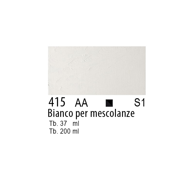 415 - Winsor & Newton Olio Winton Bianco per mescolanze