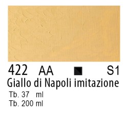 422 - Winsor & Newton Olio Winton Giallo di Napoli imitazione