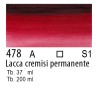 478 - Winsor & Newton Olio Winton Lacca cremisi permanente