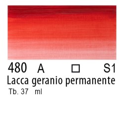 480 - Winsor & Newton Olio Winton Lacca geranio permanente