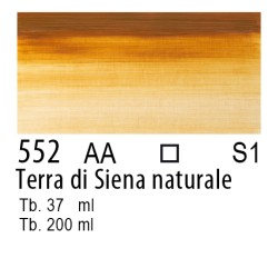552 - Winsor & Newton Olio Winton Terra di Siena naturale