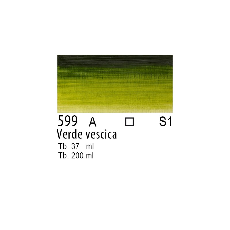 599 - Winsor & Newton Olio Winton Verde vescica